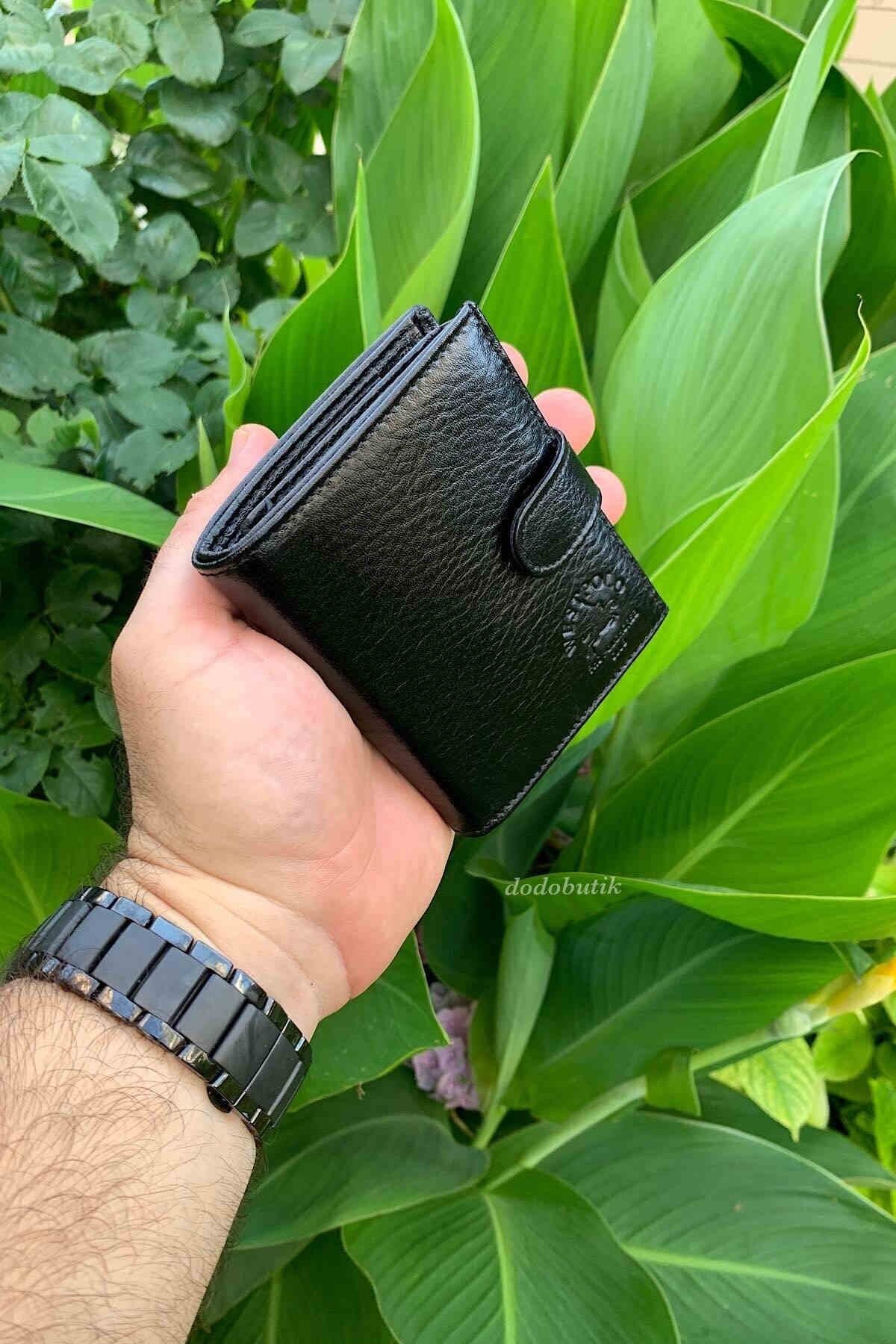 کیف پول مردانه مشکی Dodo4men | DD02P اورجینال - تصویر 7