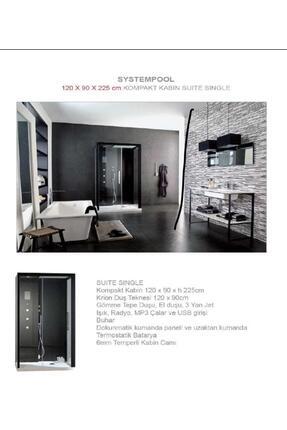 SYSTEMPOOL Porcelanosa 120*90*225 Cm Kompakt Kabin Suite Sıngle