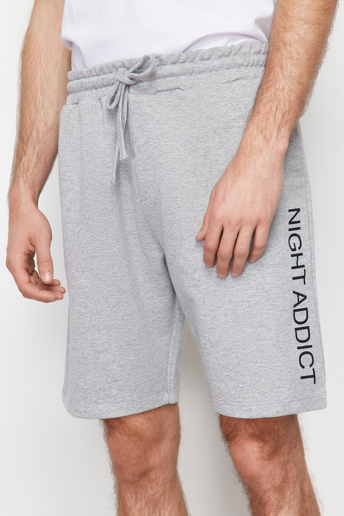 Trendyol Collection-Sada letních šortek s bílým potiskem THMSS21PT0966 4