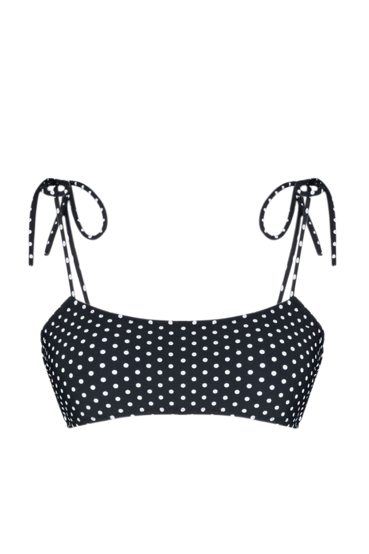 Trendyol Collection-Schwarzes Bralette-Bikinioberteil zum Binden TBESS21BU0272 7