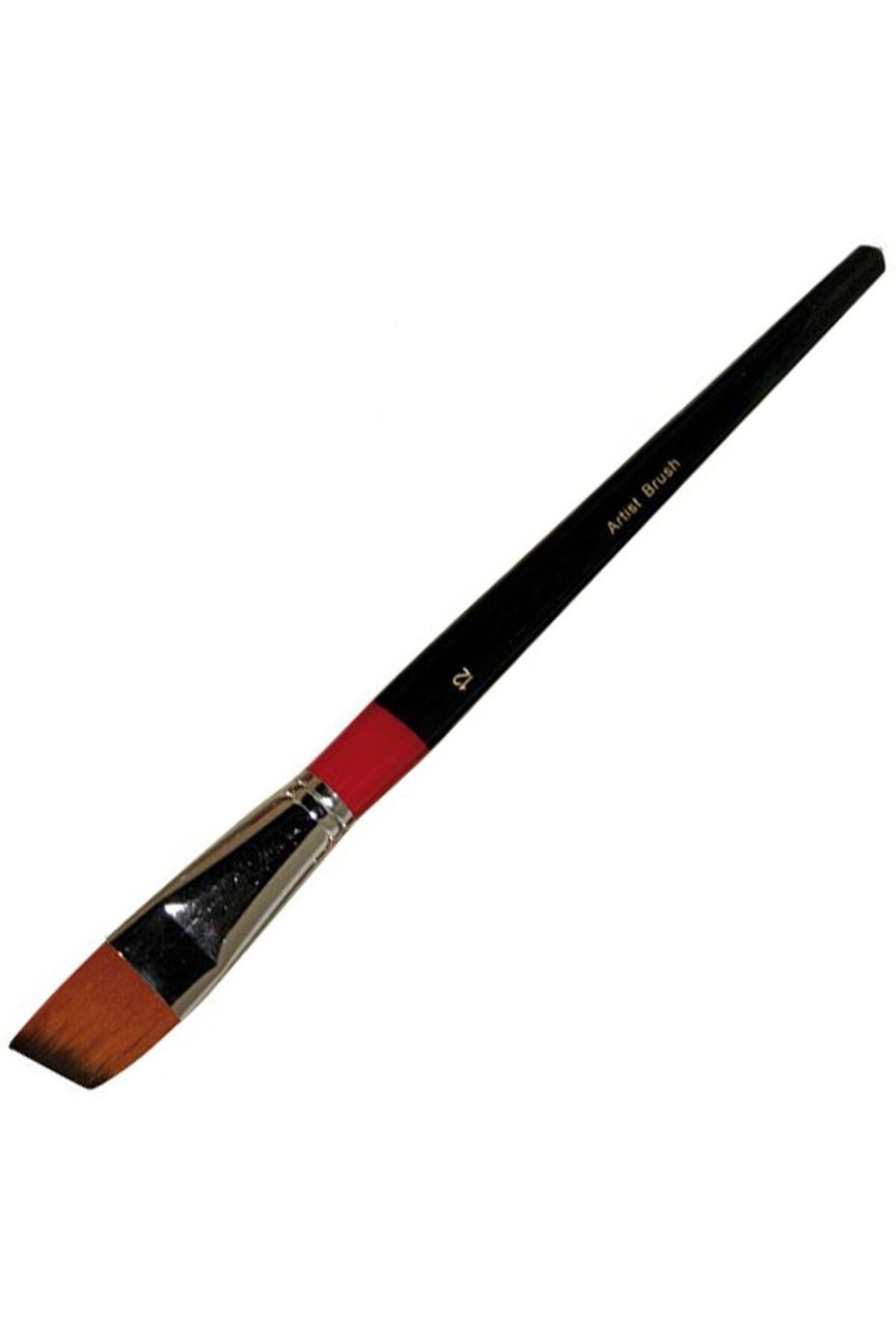Art Tone Pensula Pentru Vopsea In Ulei Cu Maner Scurt Seria 986c Nr 1 - One Size