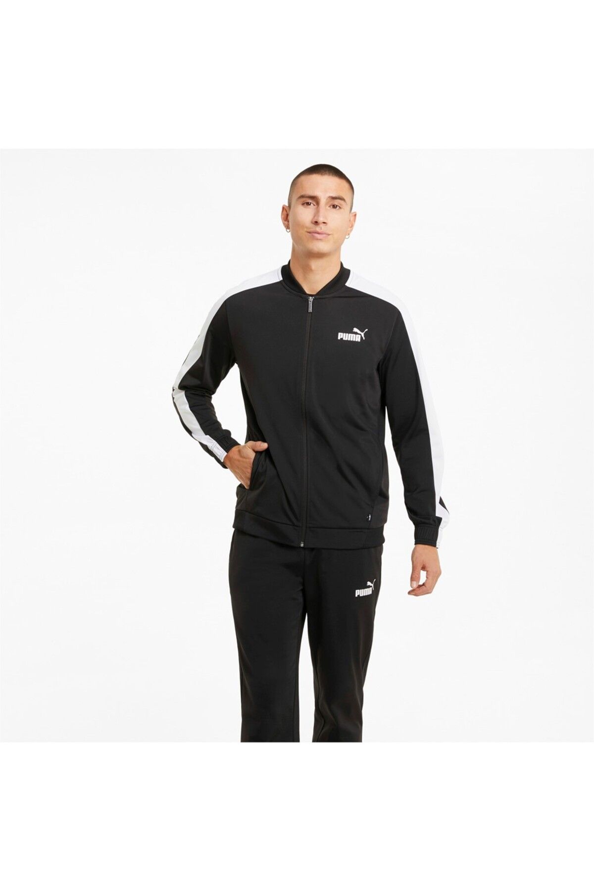 Puma Baseball Tricot Suit cl Chándal, Mujer, Black, m : : Moda