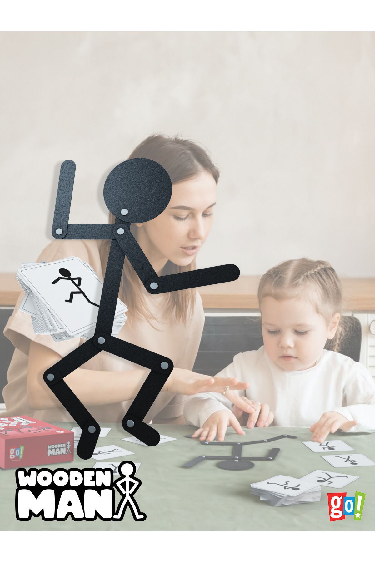 Mashotrend-Bionic Man Educational Activity Toy - Educational Game Set - Box Game Intelligence Game 5