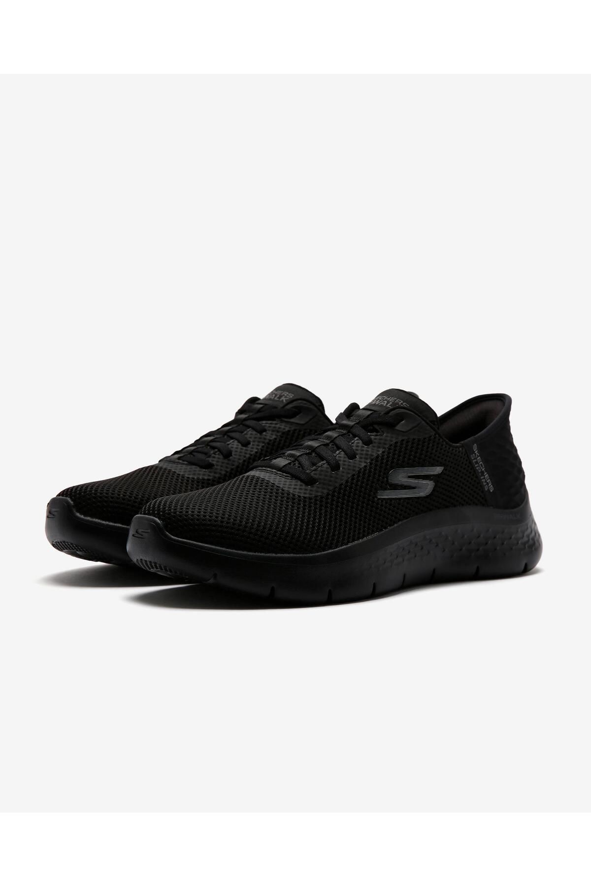 کفش دو و تمرین طلایی زنانه Go Walk Flex ورودی بزرگ Skechers