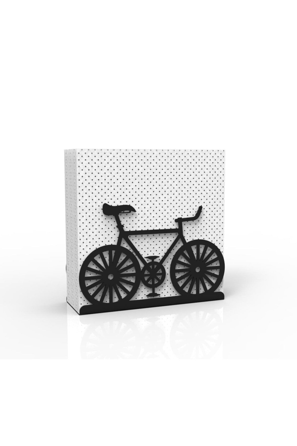 decorelax-Suport pentru șervețele din metal negru cu tematică pentru biciclete 7