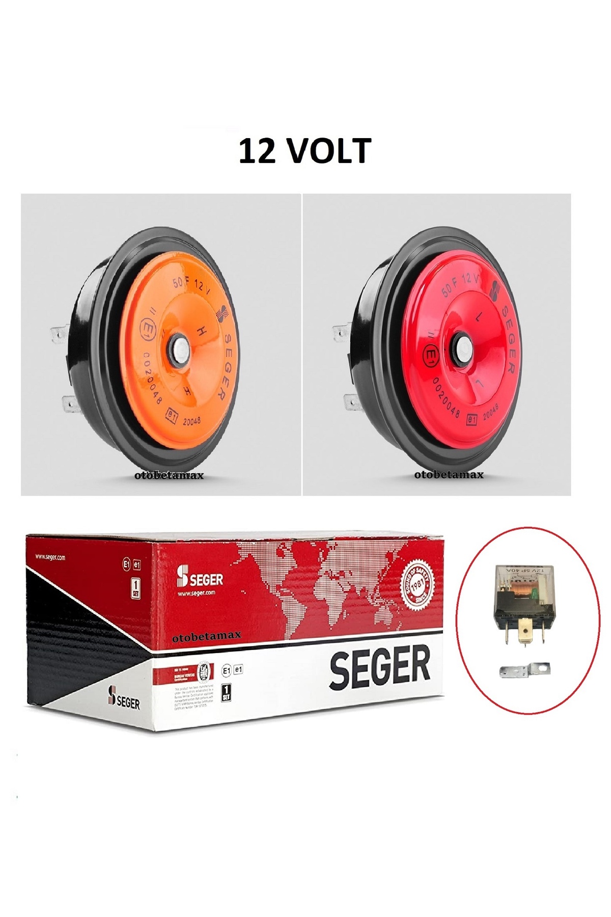 Seger (Röleli) Didit Korna Seti 12volt Standart Model 50fo