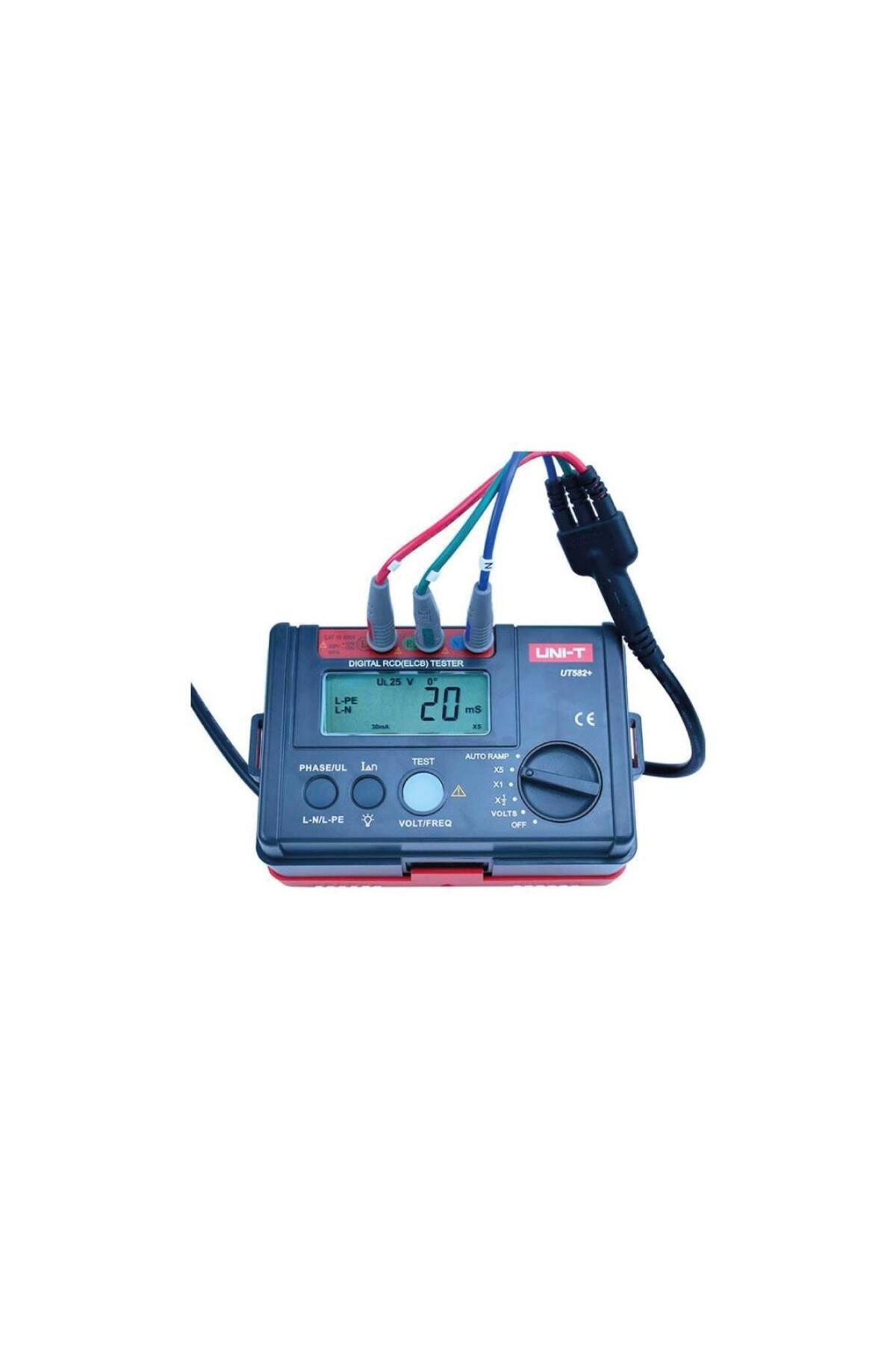Unit-UNI-T UNIT UT582+ جهاز اختبار RCD الرقمي 3