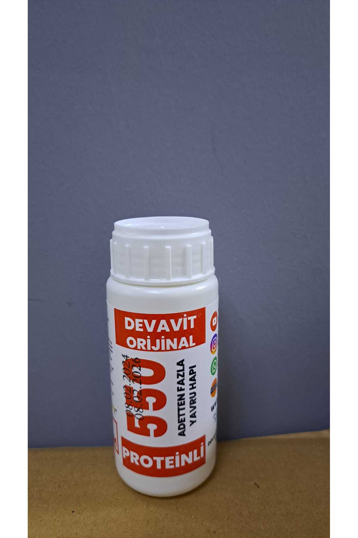 devavit Proteinli Güvercin Hapı 550, Güvercin Yavru Hapı 550