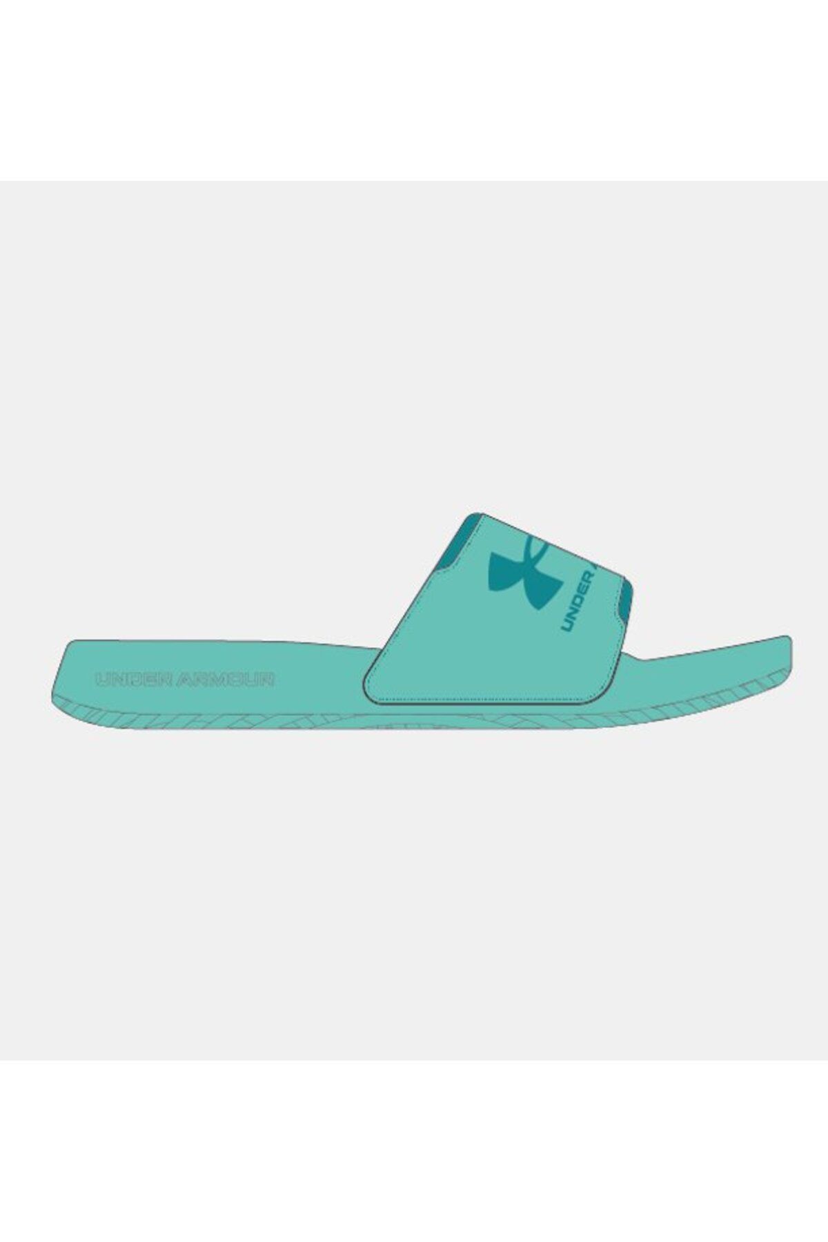دمپایی سبز زنانه UA 300 اورجینال آندر آرمور Under Armour