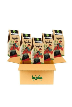 LAZİKA (Avantajlı 5'Lİ SET) Siyah Çay Katkısız Doğal (400 G*5)-İlk Hasat Mayı...
