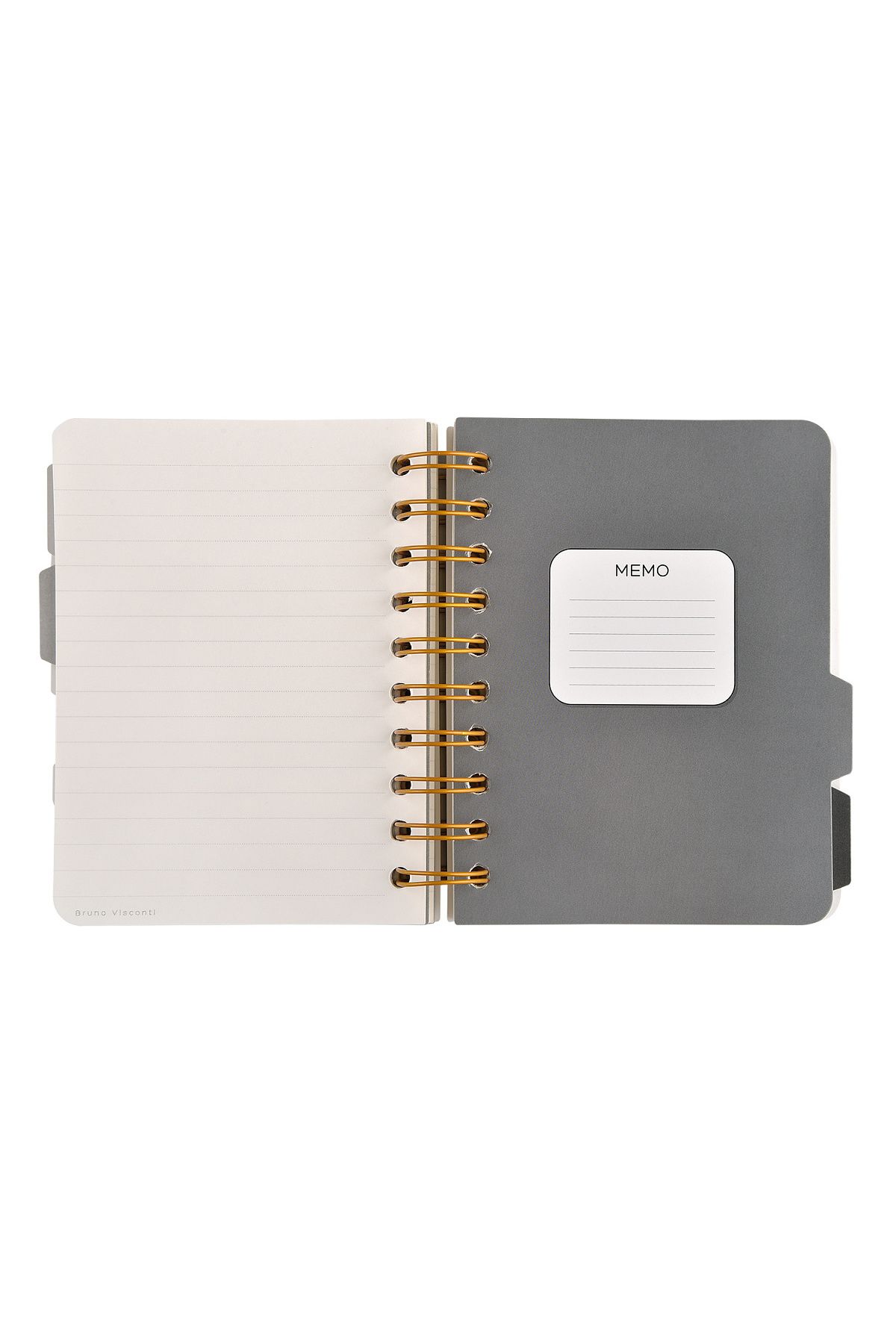 Bruno Visconti-Spiral Notebook A5 with 4 Bookmarks, 30 MakeStriped, 30 MakeStriped, 30 MakeDotted, 30 MakeStraight 7