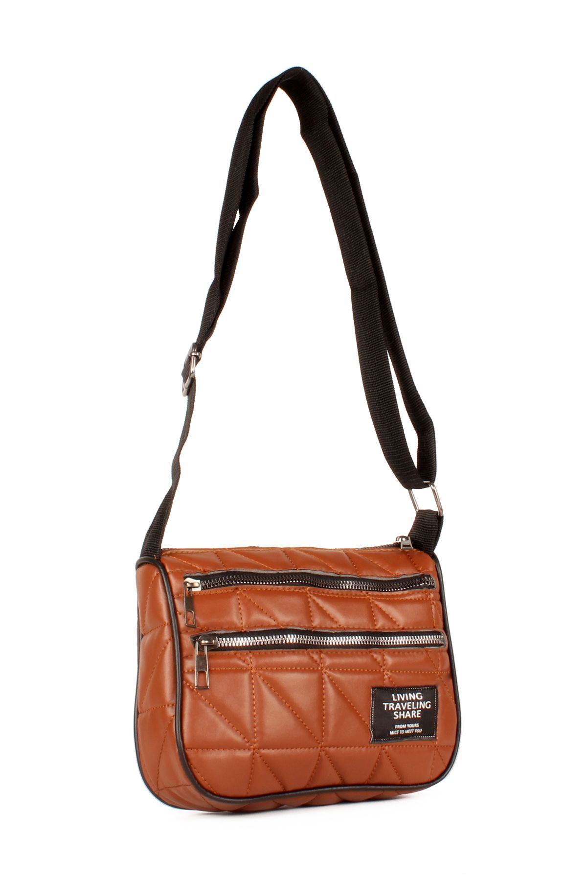 Women's multi pocket shoulder sale bag