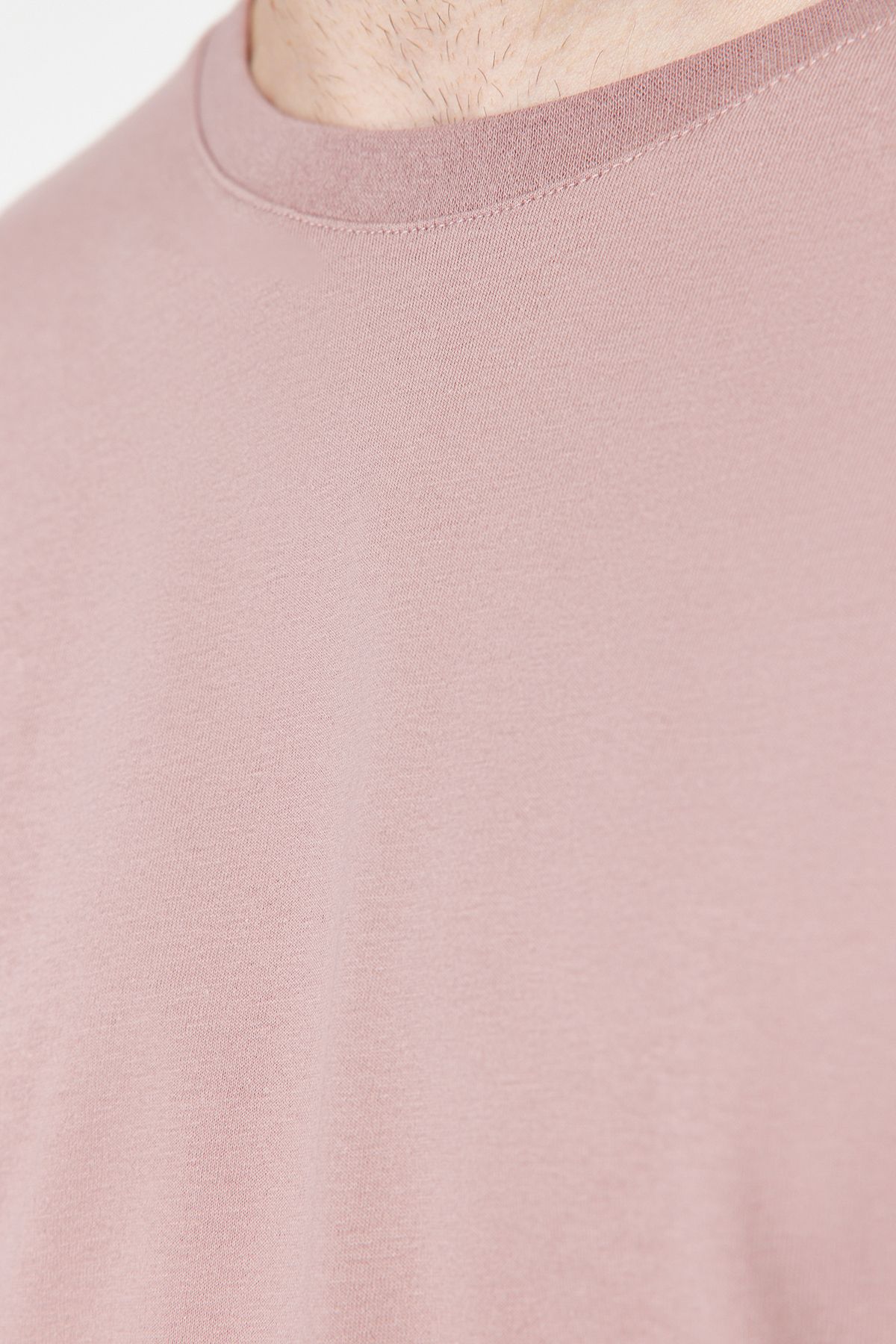 Trendyol Collection-Dusty Rose Oversize/Wide Cut 100% tričko TMNSS22TS0318 8