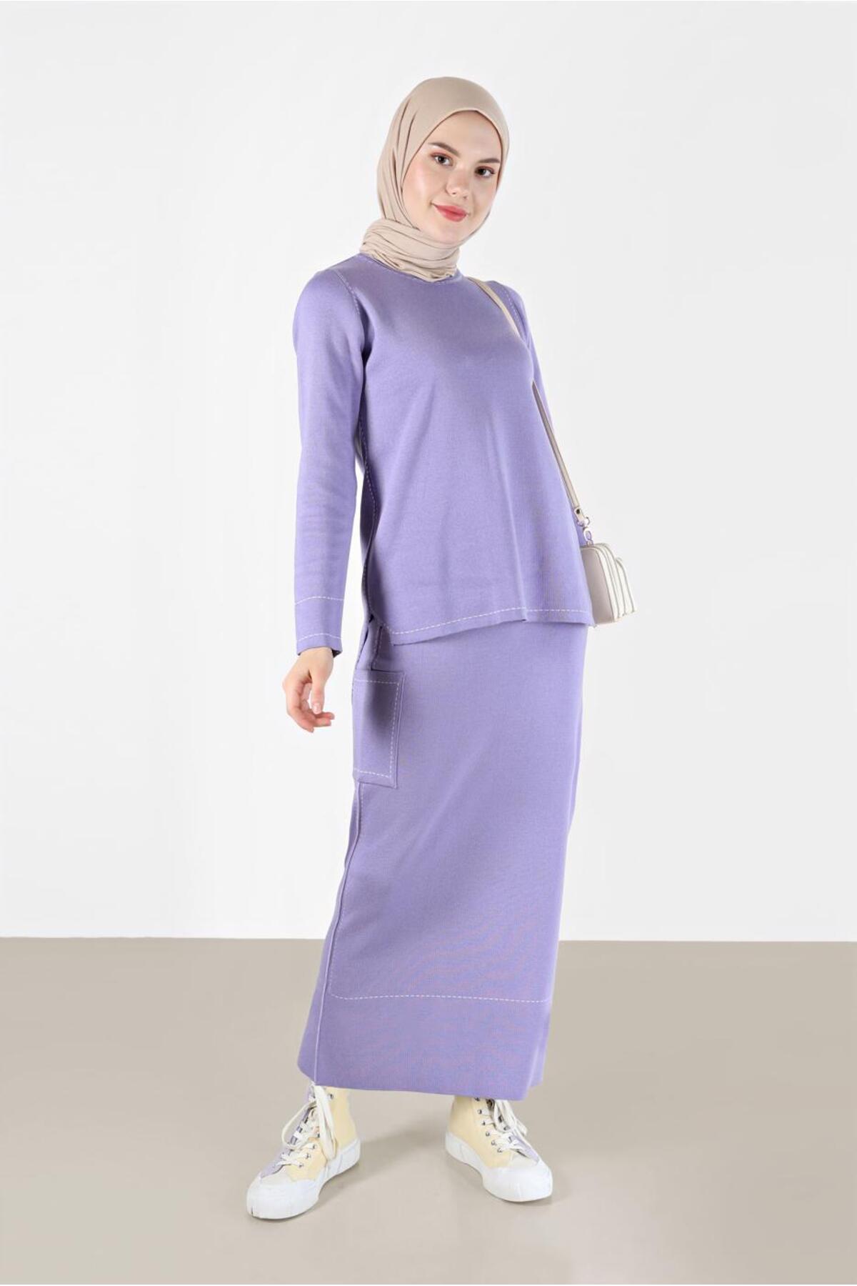 ست زنانه آلوینا | 22KTKE0042083 Alvina - Image 3