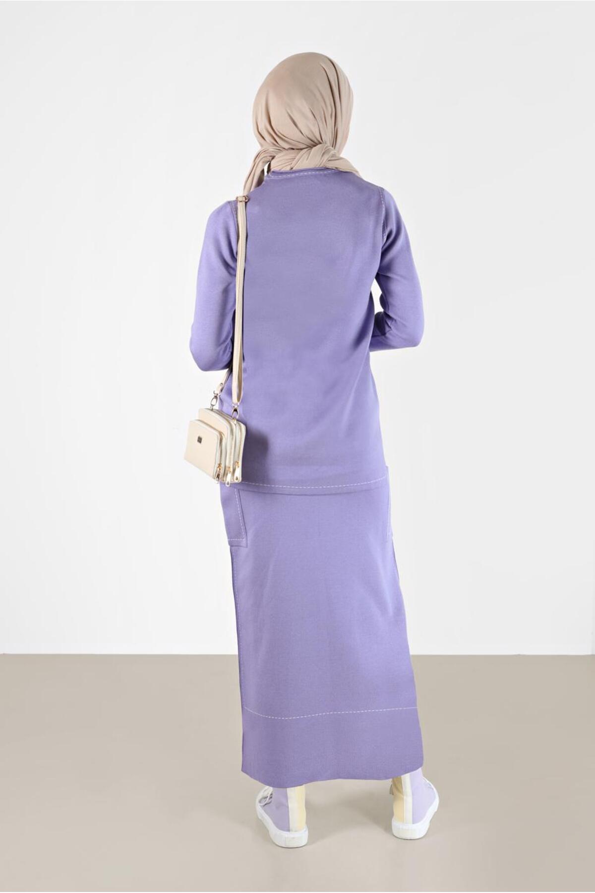 ست زنانه آلوینا | 22KTKE0042083 Alvina - Image 4