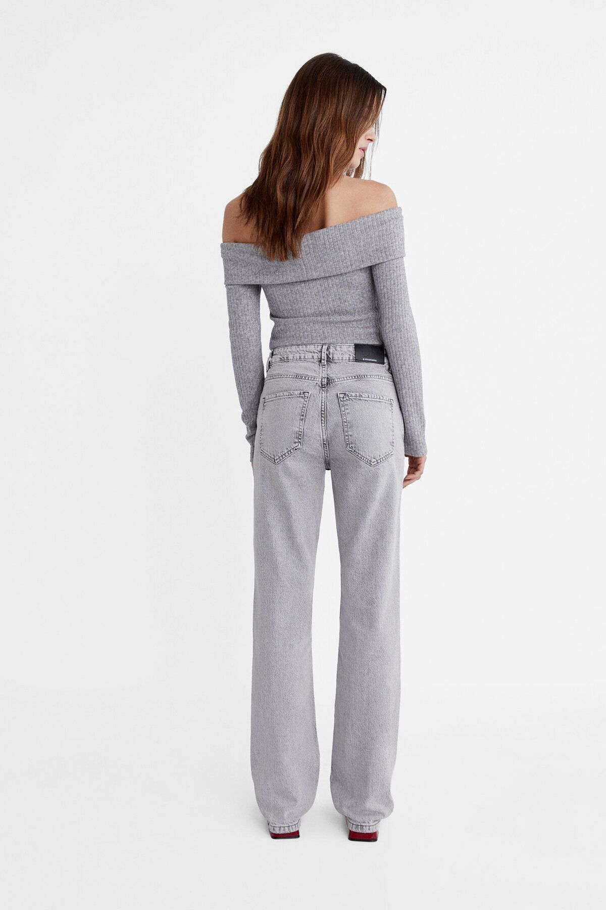Stradivarius D98 straight-leg vintage jean Fiyatı, Yorumları - Trendyol