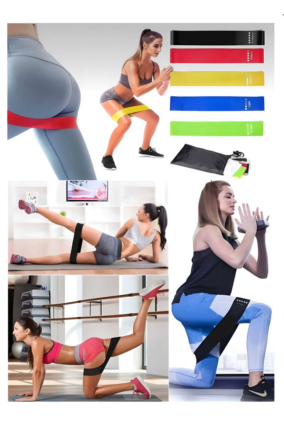 Spor Byfit Waist Slimming Twister + Pilates Balance Ball + Pilates Band -  Set of 3 - Trendyol