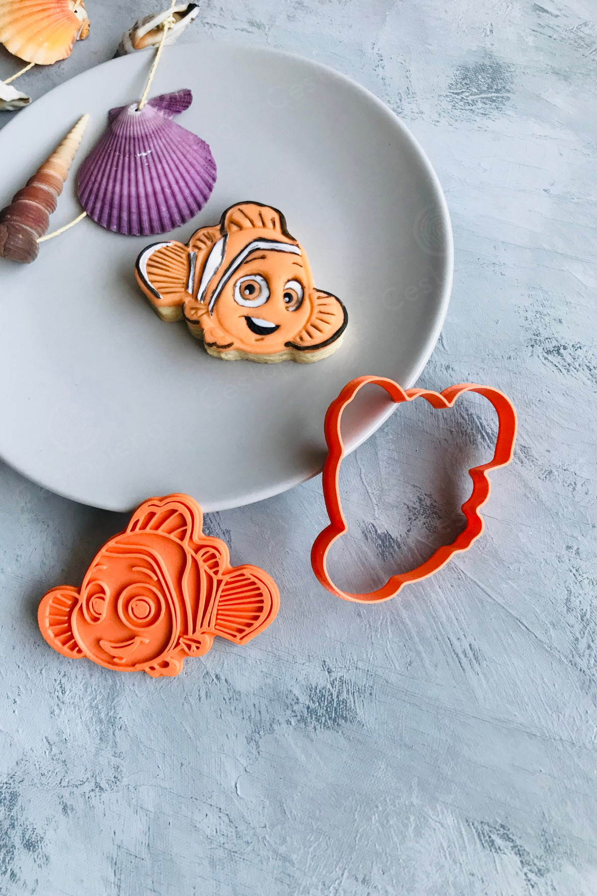 Nemo Fish Dough Shaper / Cookie Mold / 6x9 cm