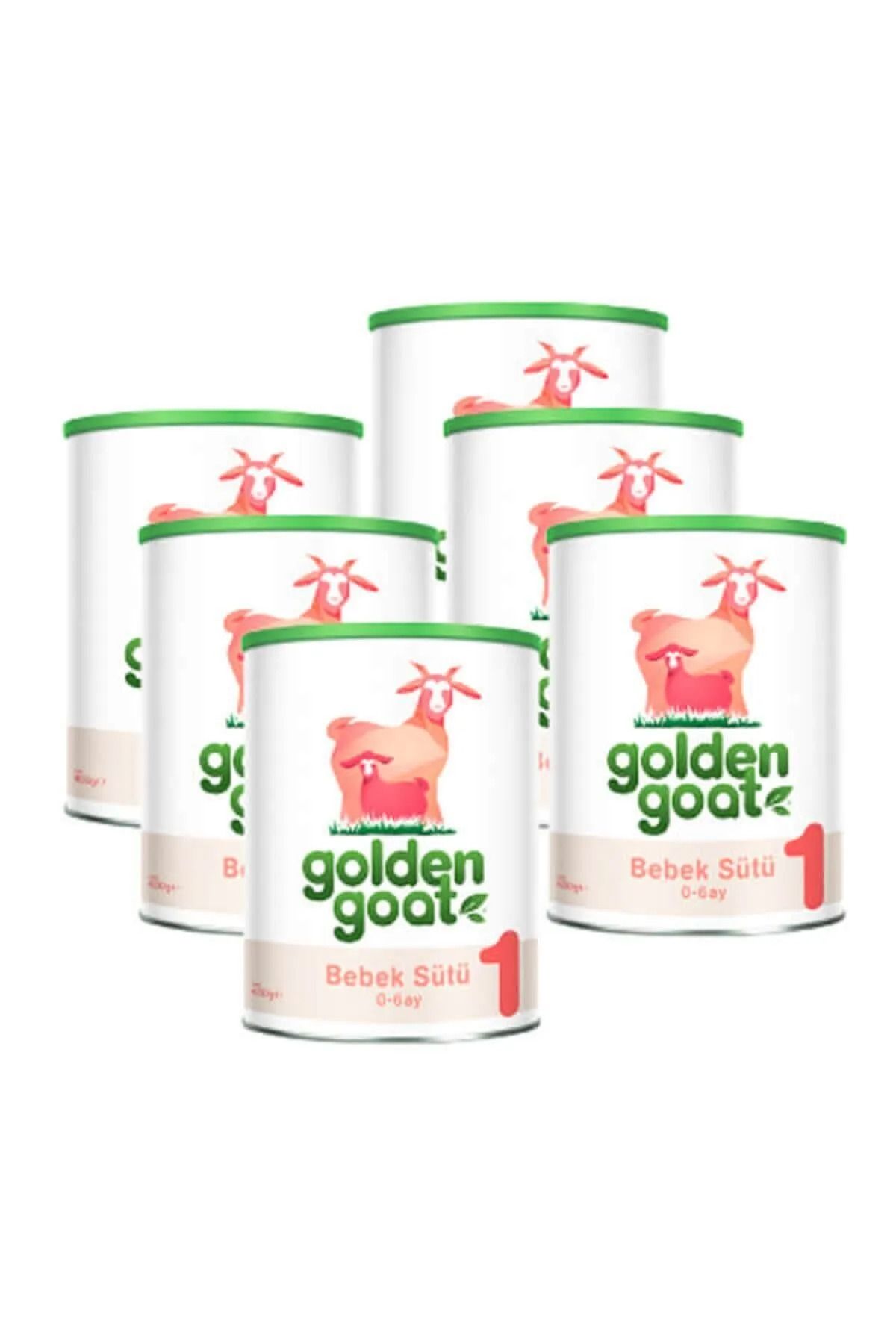 Golden Goat Keçi Sütlü 1 Numara 400 GR 0-6 Ay 6`lı Avantaj Paketi (2400GR)