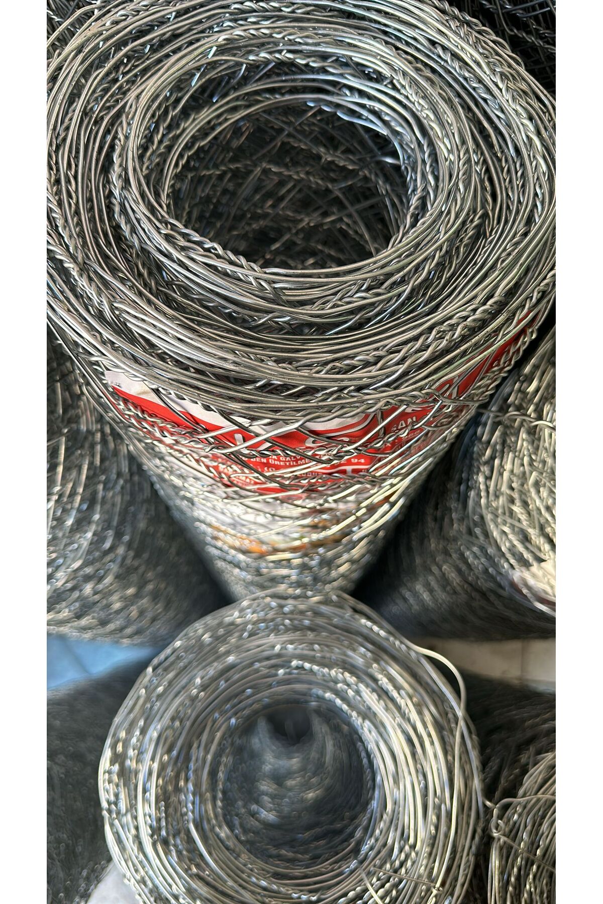KALIN BAHÇE ÇİT TELİ 1.8 KALINLIK 100CM 120 CM 150 CM 3