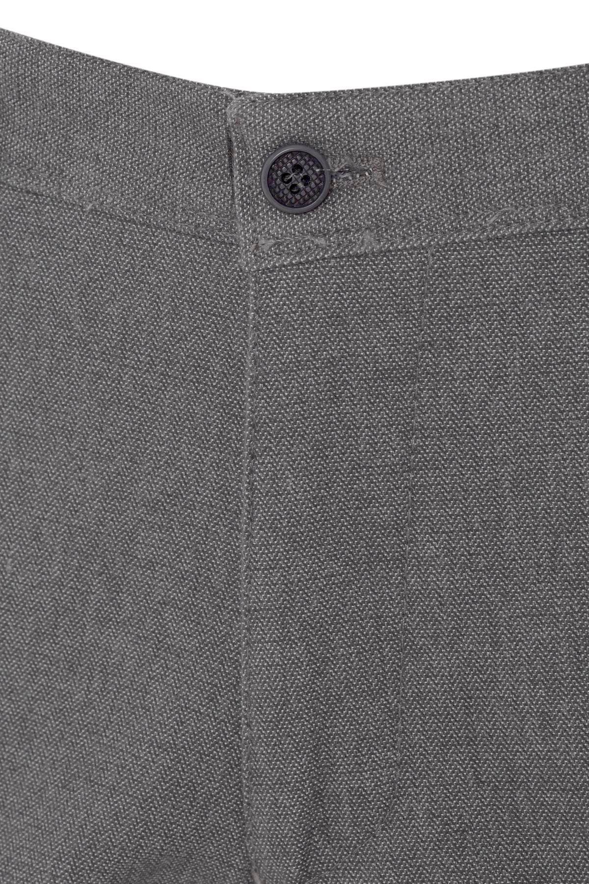 SÜVARİ  Regular Kalıp Armürlü Pantolon - Görsel 2