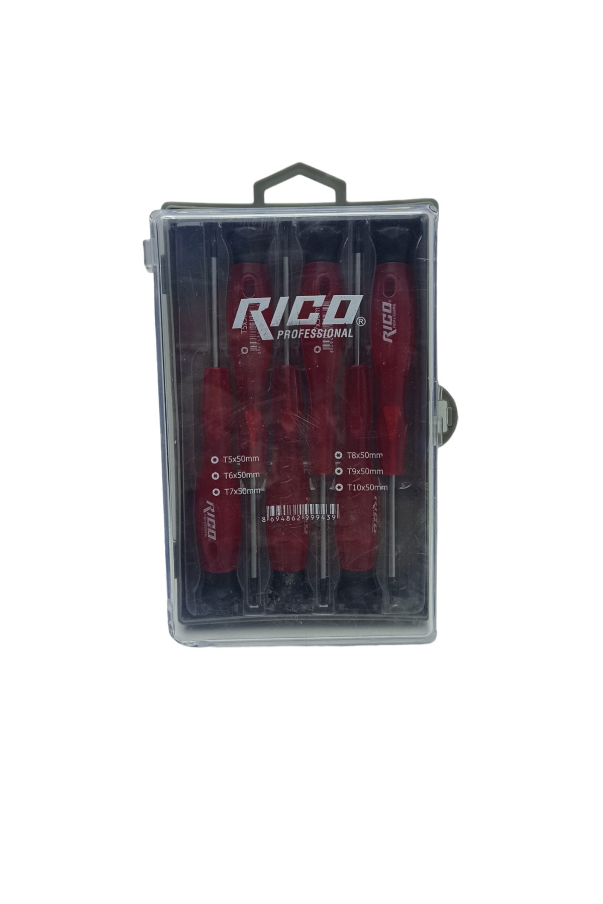 Rico 6 Parça Torx Saatçi Küçük Tornavida Seti