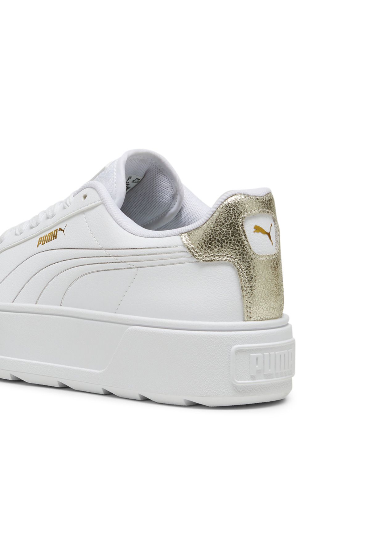 Puma کفش ورزشی کژوال کارمن متالیک شاین 39509901-سفید-نقره ای-طلا