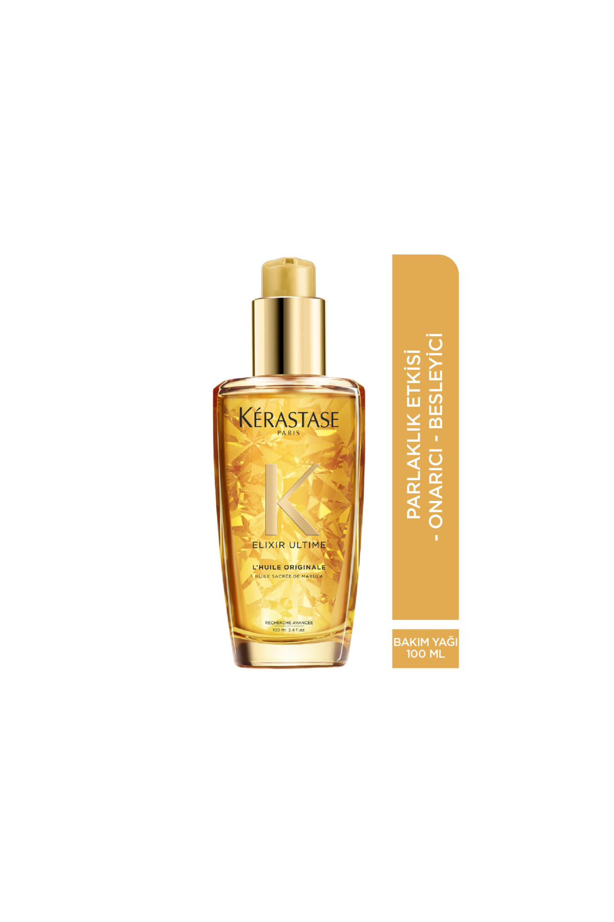 Elixir Ultime L'Huile Originale Repairing Shine Hair Care Oil with Argan Oil 100ml