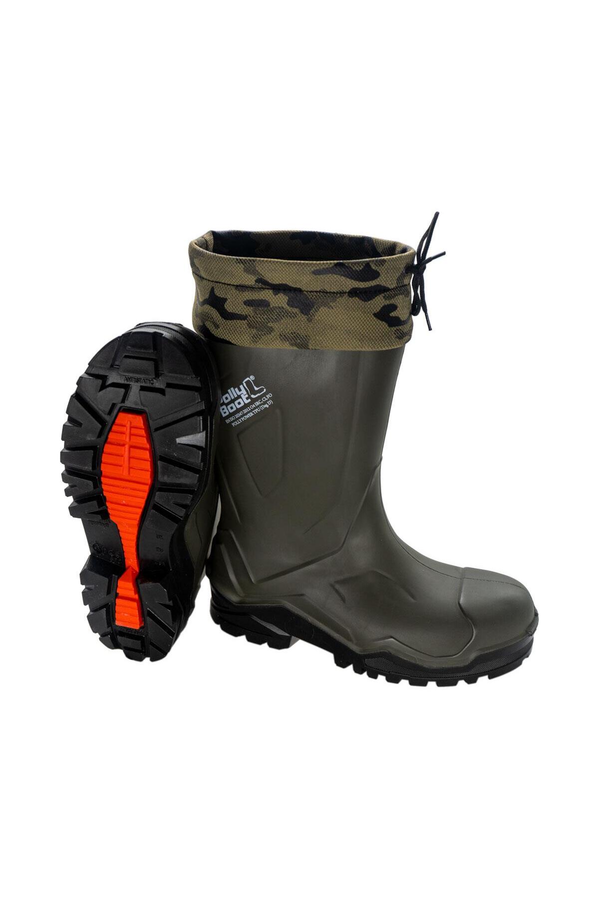 Polly Boot Pollyboot Power Rigger O4 K.boğazlı Içi Yünlü Çeliksiz Çizme