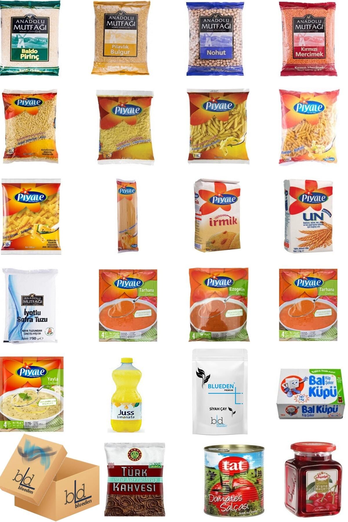 Blueden bd blueden - Ramazan Kumanya Yardım Erzak Kolisi 23 Parça 3 Nolu Paket - Blueden