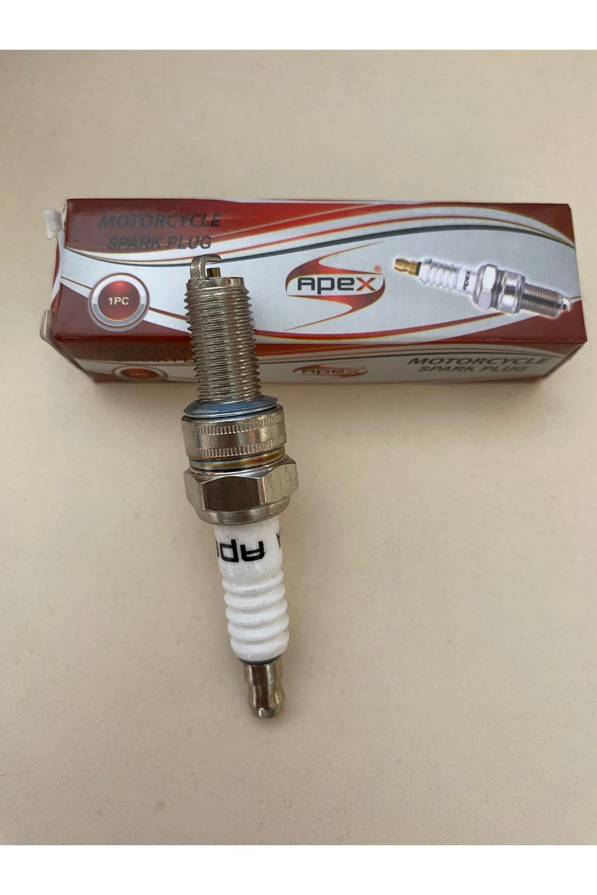 Apex-Spark Plug (CPR8EA-9 Equivalent) Cbf - Spacy - Alpha - Pulsar - Dio -Spontini 1