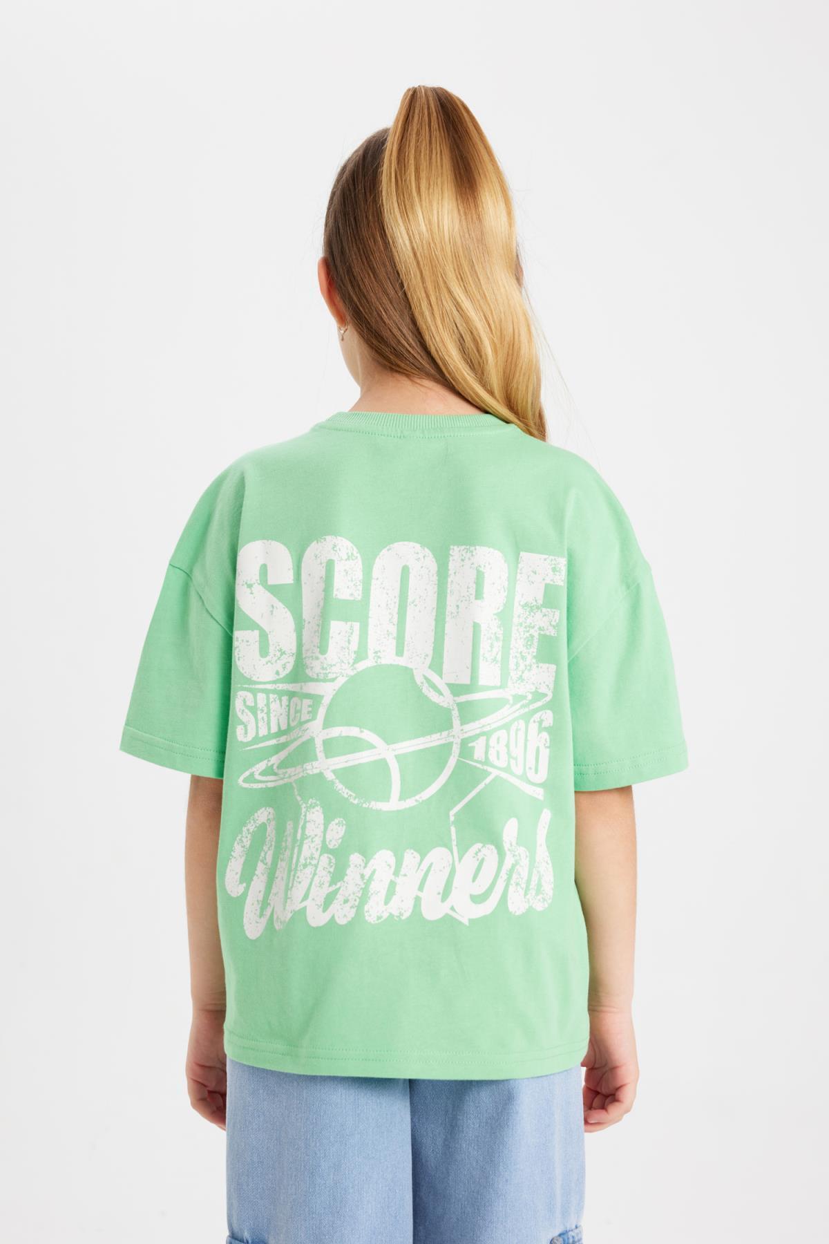 تی شرت دخترانه دفاکتو | B5096A824SM Defacto - Image 6