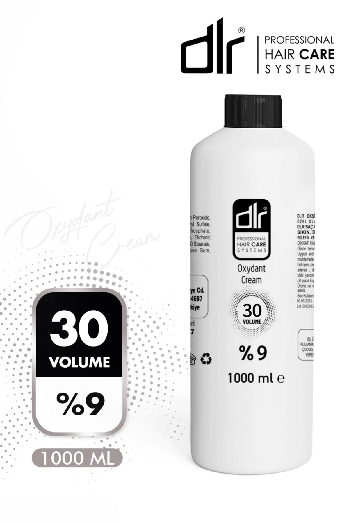 Oksidan Krem %9 30 Volume 1000 ml Profesyonel Kuaför Kalitesinde!! — 1000oksidan30