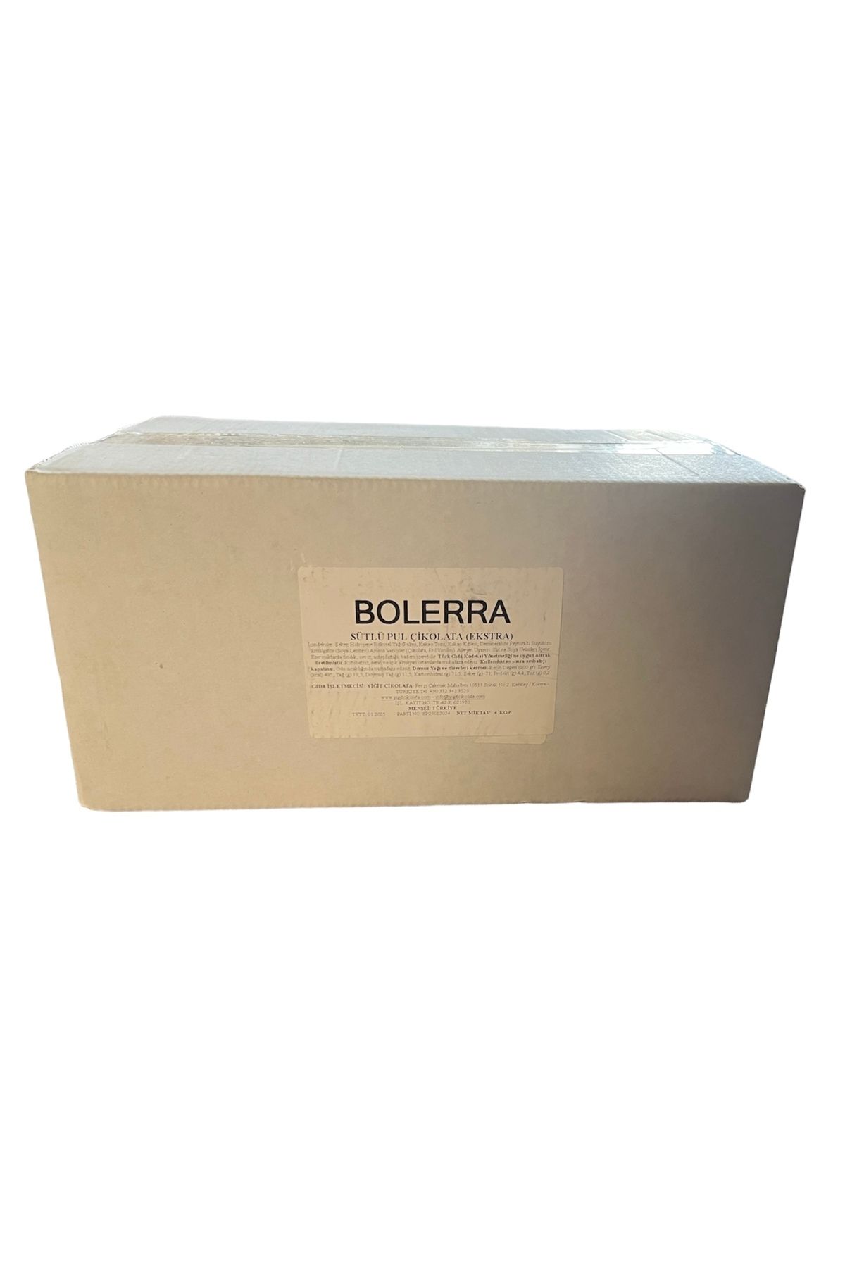 BOLERRA Sütlü Pul Çikolata Ekstra 4 kg