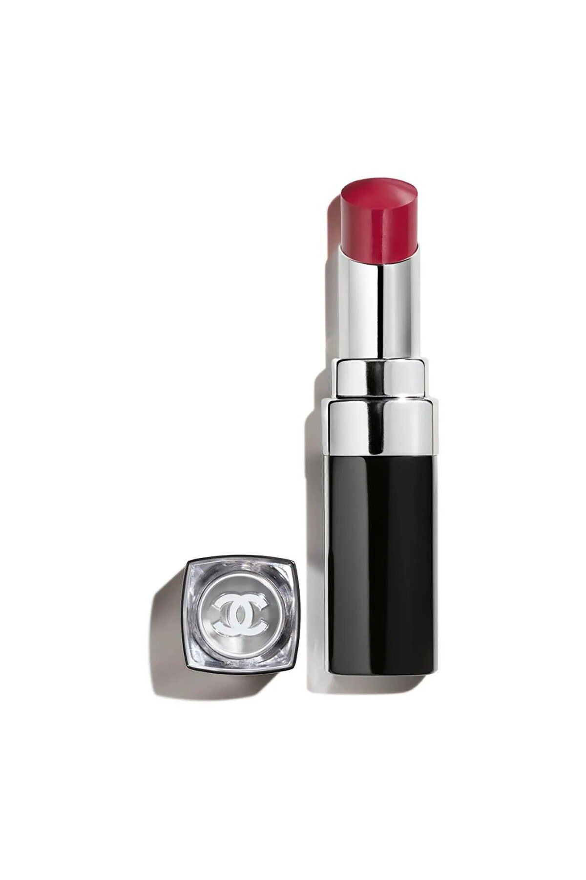 Chanel رژ لب مرطوب کننده، حجیم، قوی، ماندگار و براق COCO BLOOM رنگ قرمز آلبالویی