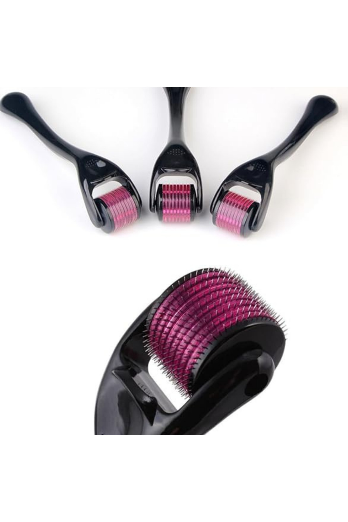 Titanyum Uçlu 540 Iğneli Derma Roller Saç Çıkarıcı 0.5 mm — TSDERMA0001 — تصویر 3 از 5
