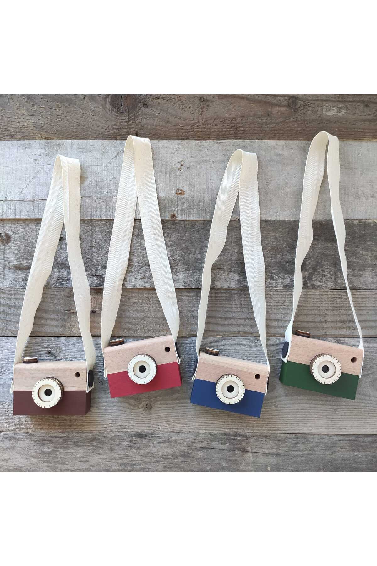 Baykuş Craft Mimarlık Ahşap Oyuncak Waldorf Fotoğraf Makinesi Eğitici Bebek Kamera Montessori 1 Adet fotoğrafı 2 (önizleme)