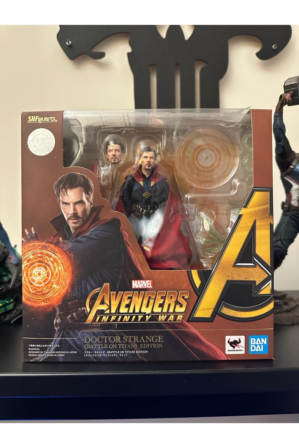 BANDAI-Tamashi Nation shf Avengers Infinity War Doctor Strange Battle on Titan Edition, Bandai S.H.Figuarts 8