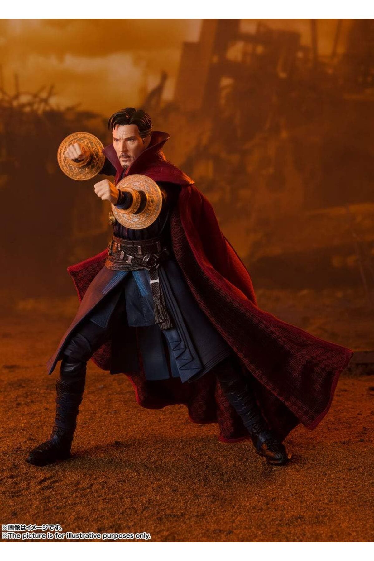 BANDAI-Tamashi Nation shf Avengers Infinity War Doctor Strange Battle on Titan Edition, Bandai S.H.Figuarts 4