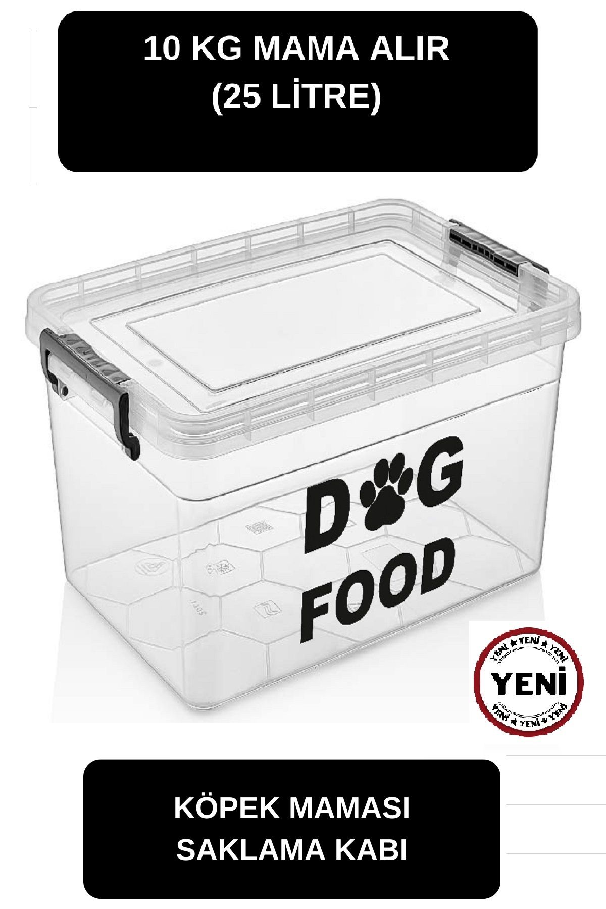 Pet food storage box clearance