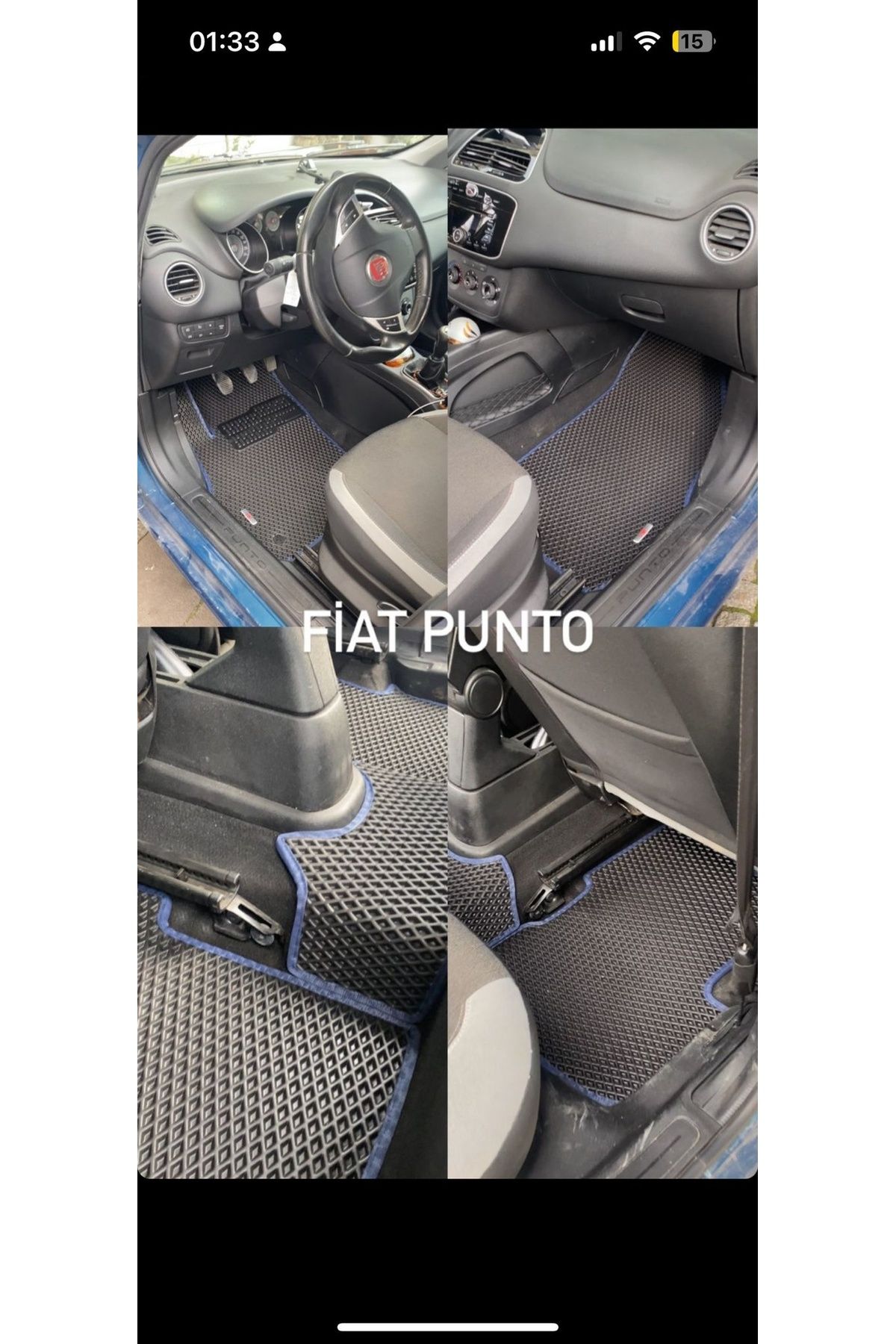 КОВРИКИ ДЛЯ АВТОМОБИЛЕЙ maxcar FIAT PUNTO 2005+ SMART 546545