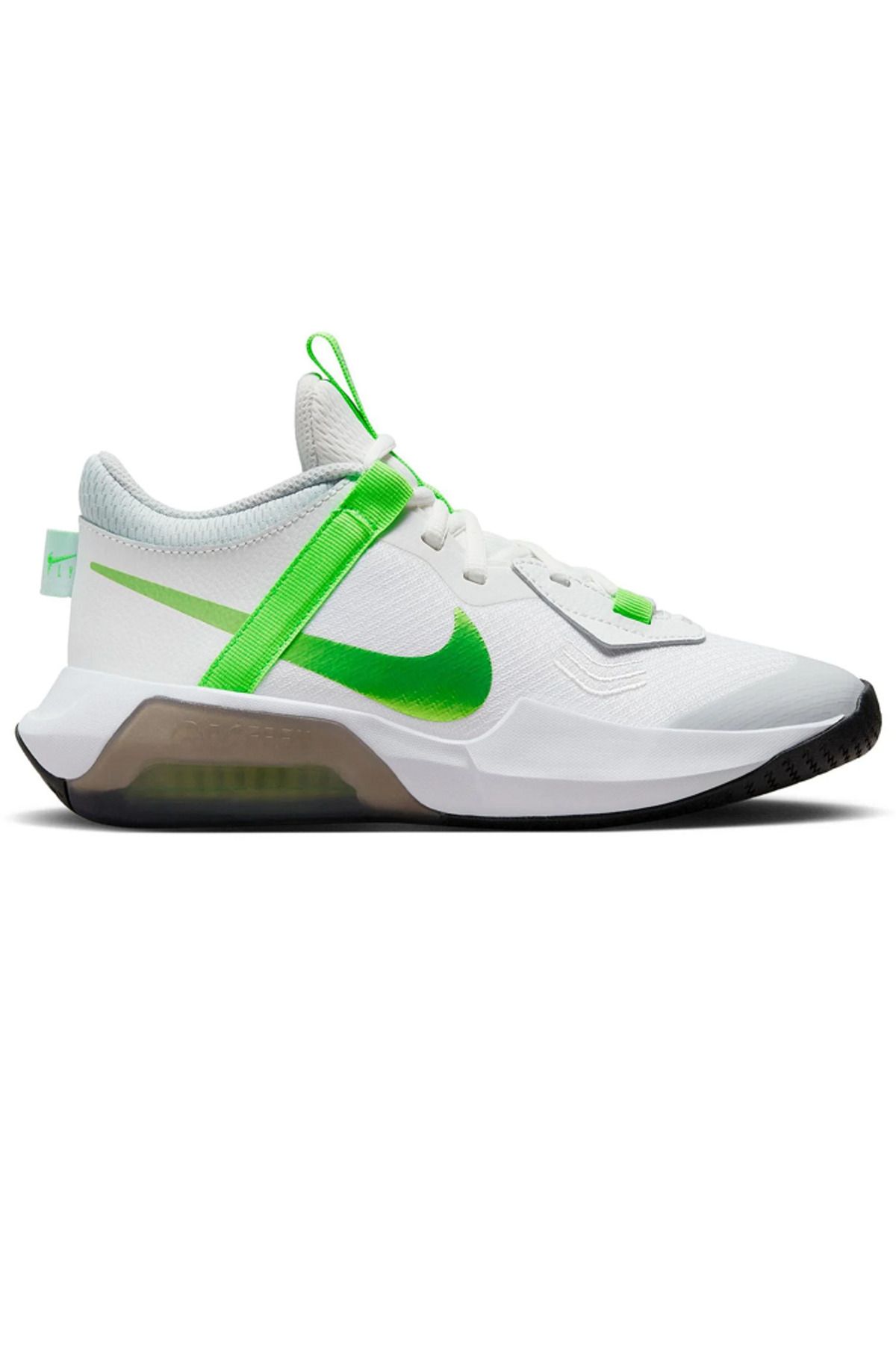 Nike Basketball Shoes Green Flat