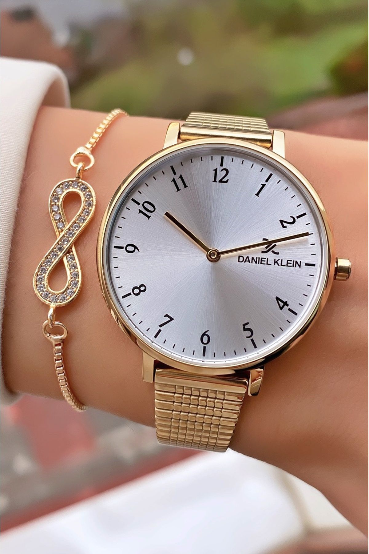 Daniel klein gold watch price clearance