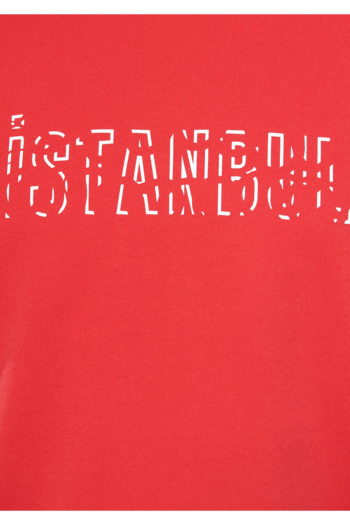 Mavi-Istanbul Printed Red T-Shirt Regular Fit / Normal Cut 067115-35686 6