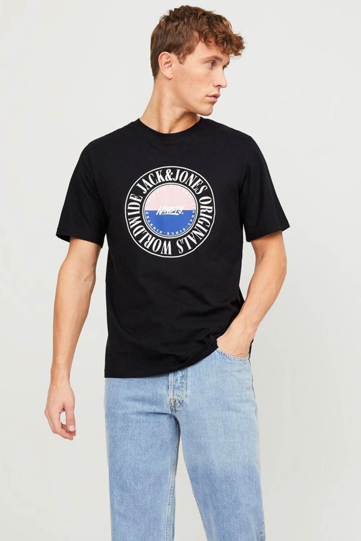 تیشرت جک اند جونز JORCOBIN TEE SS CREW NECK