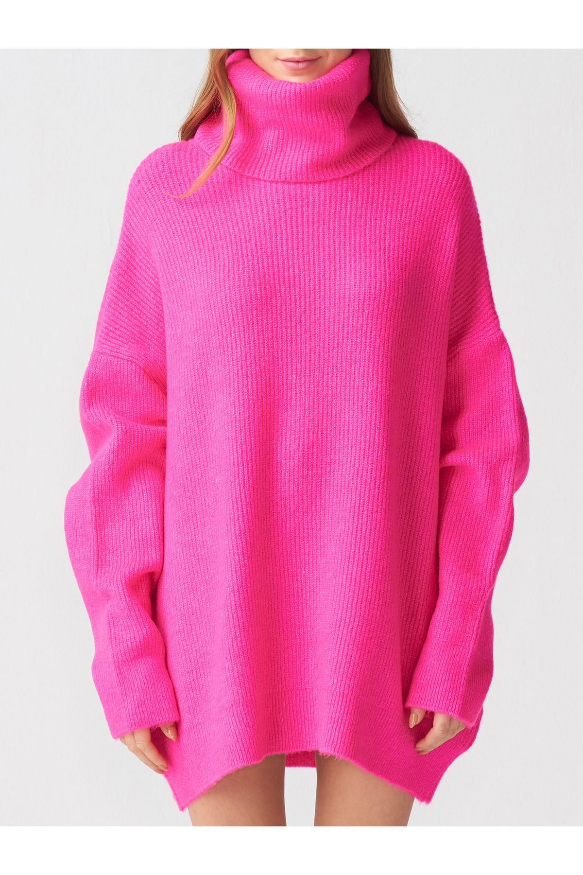 Neon on sale fuchsia sweater