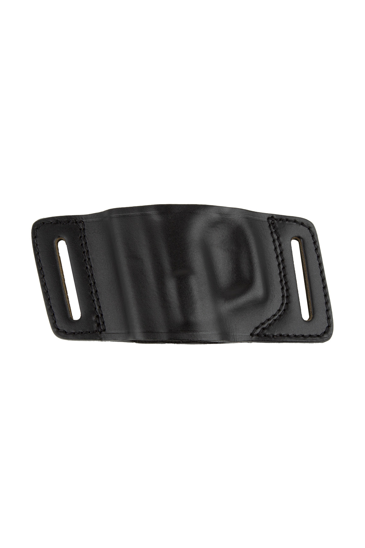 Left-Handed Canik 55 Leather Pistol Case Half Butterfly Scarfless Black