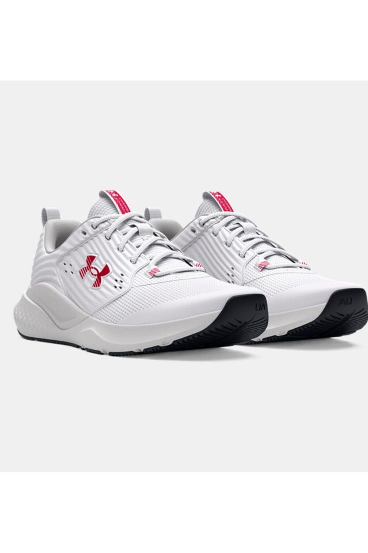 کفش تناسب اندام سفید مردانه های آموزش سلطنت UA در 3026017 103 Under Armour