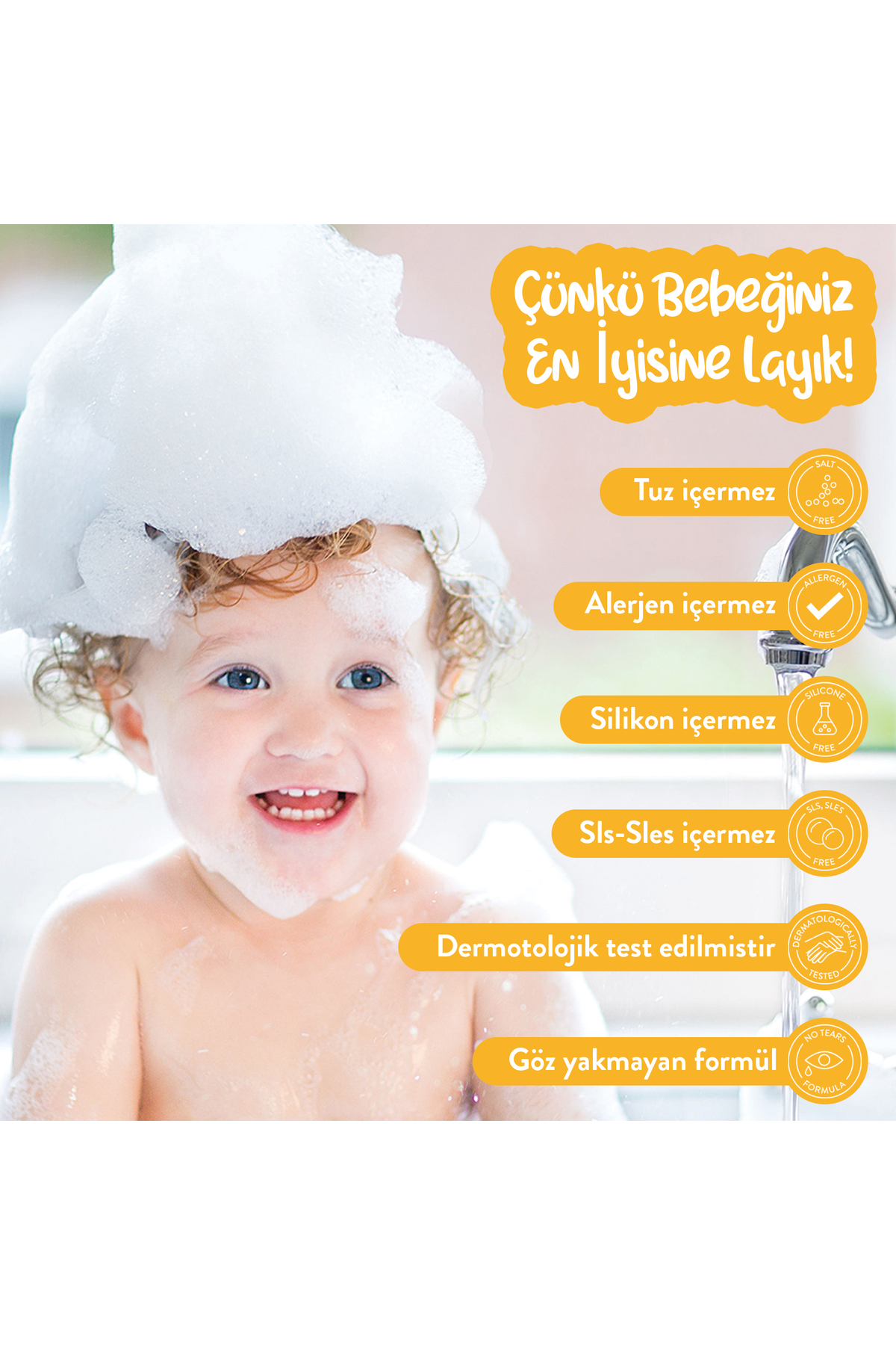 Thalia Calendula & Papatya Özlü Bebek Şampuanı 500ml fotoğrafı 3 (önizleme)