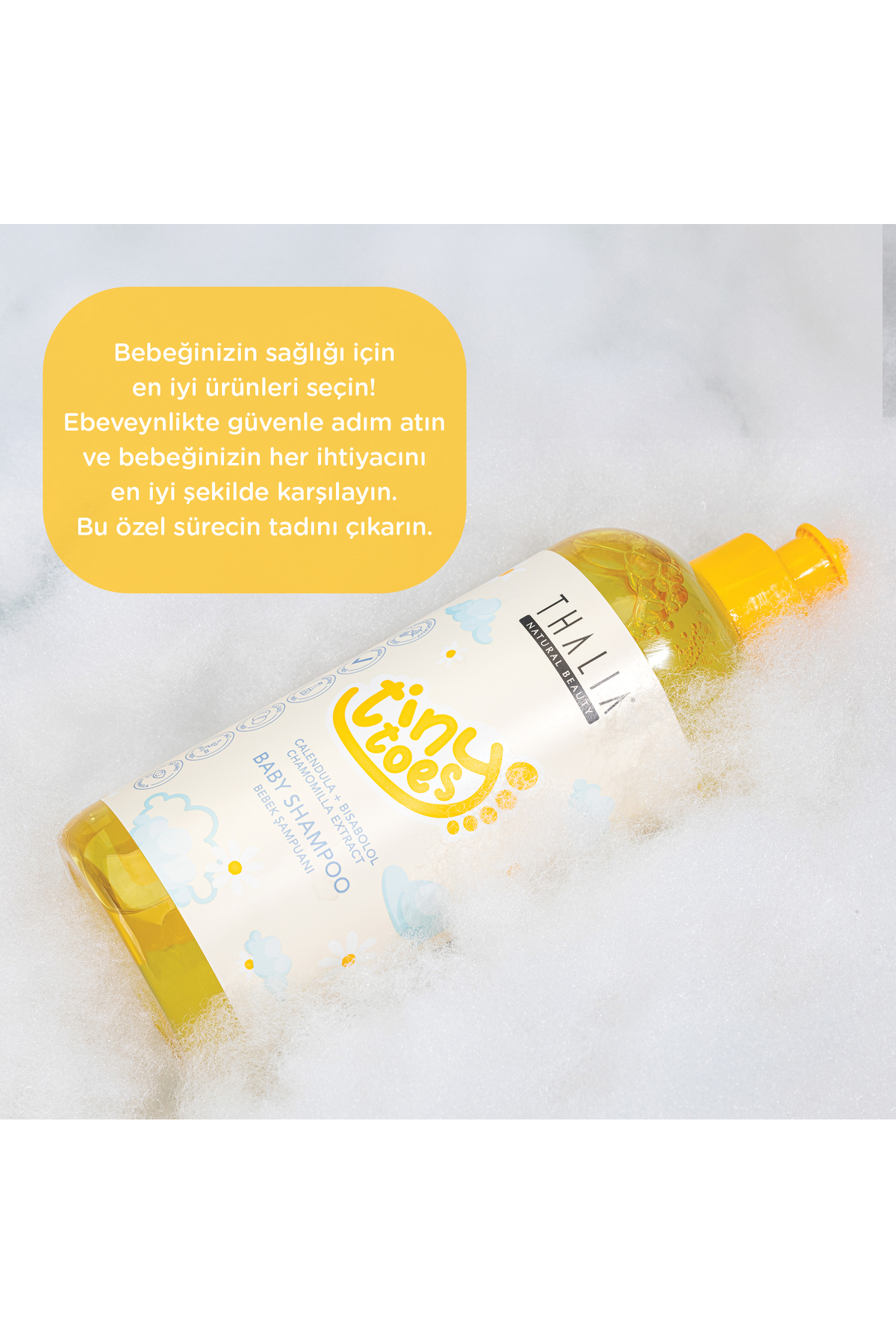 Thalia Calendula & Papatya Özlü Bebek Şampuanı 500ml fotoğrafı 4 (önizleme)